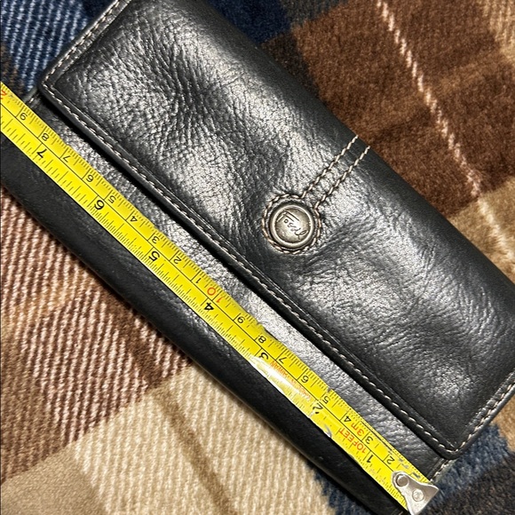 Fossil Blue Leather Wallet - Picture 7 of 11